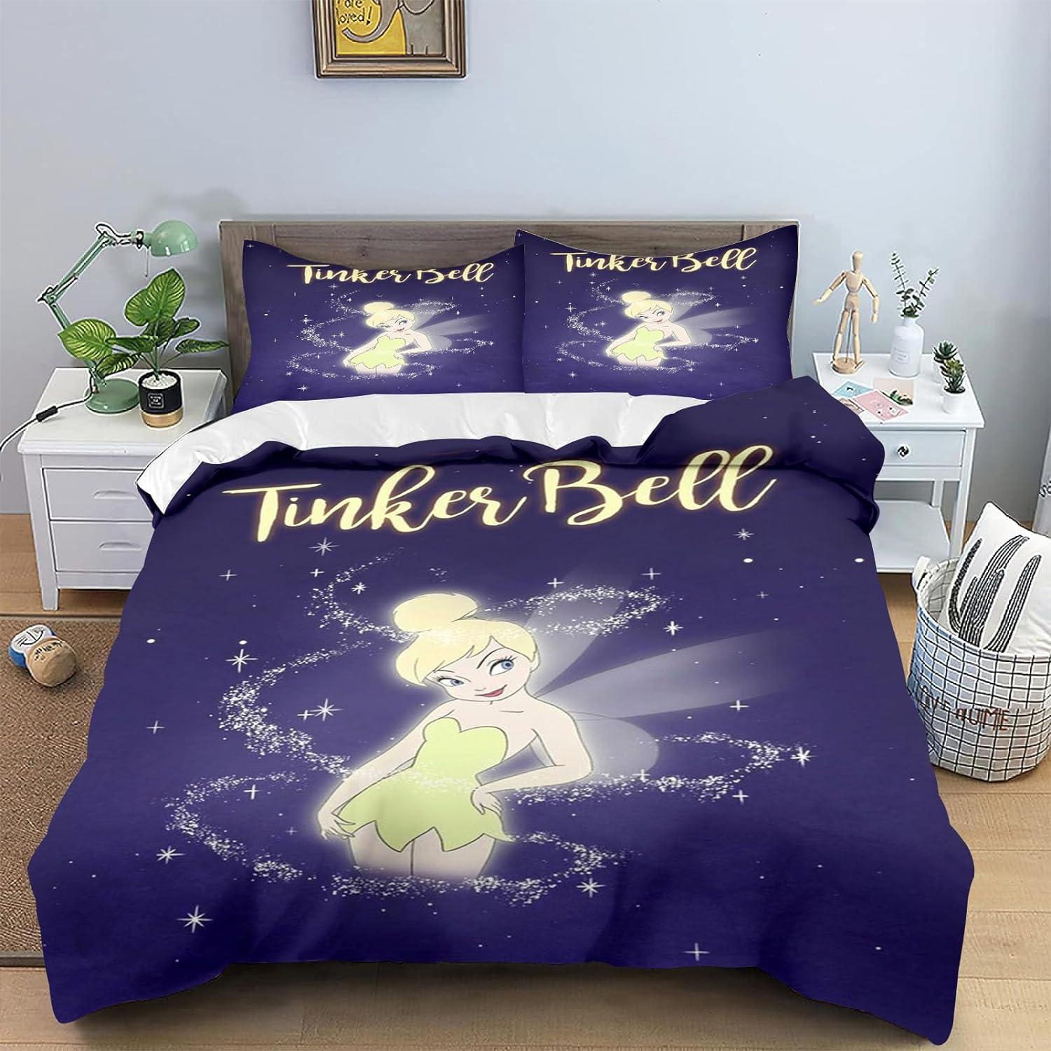 Tinker Bell Bedding Set DN Tinker Bell Fairy Pixie Dust Duvet Covers