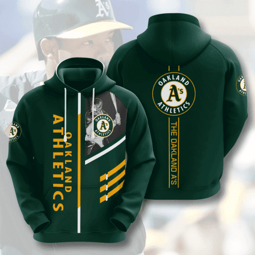MLB Oakland Athletics 3D All Over Print Hoodie & Zip Hoodie