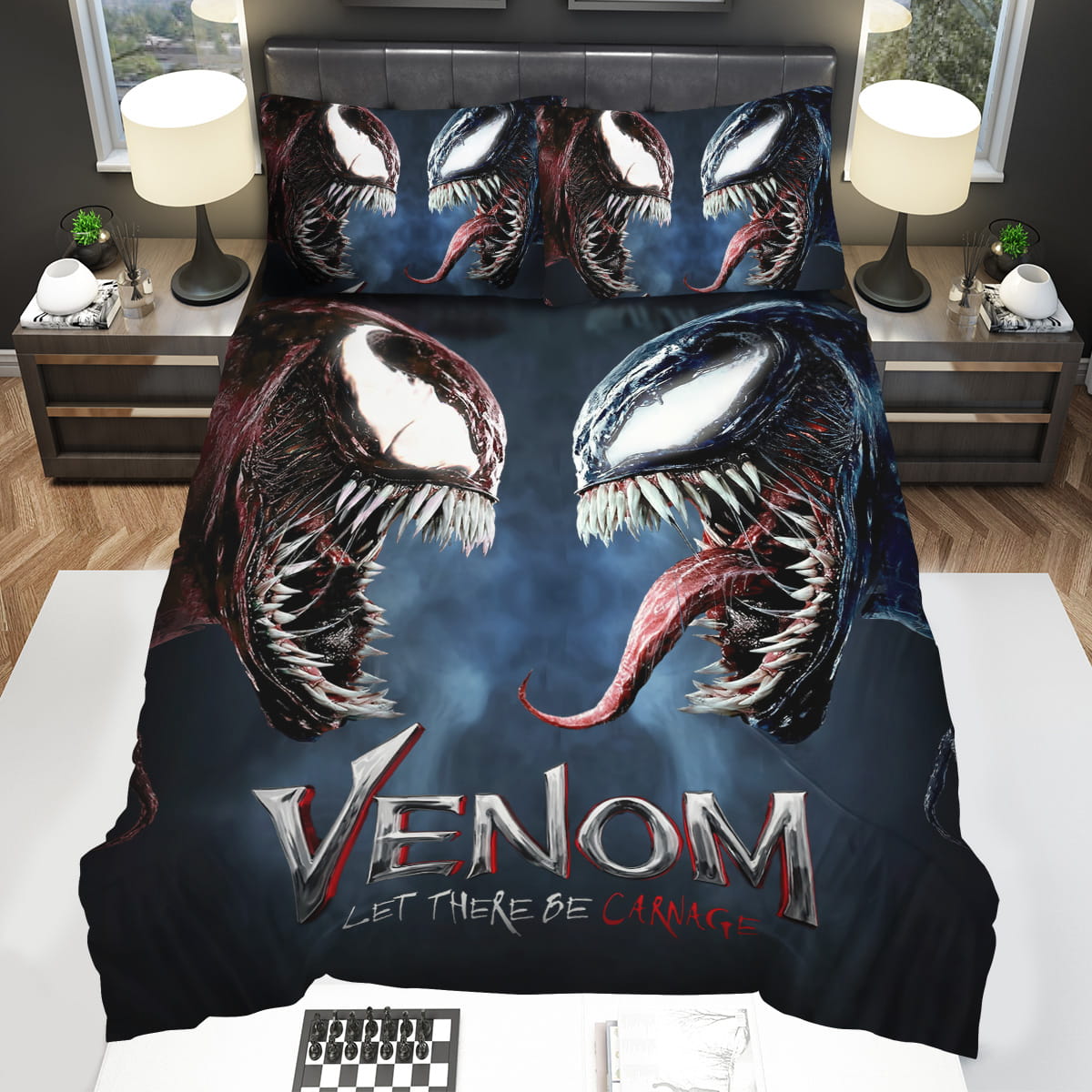 Venom Bedding Set MV Venom Let There Be Carnage Duvet Covers