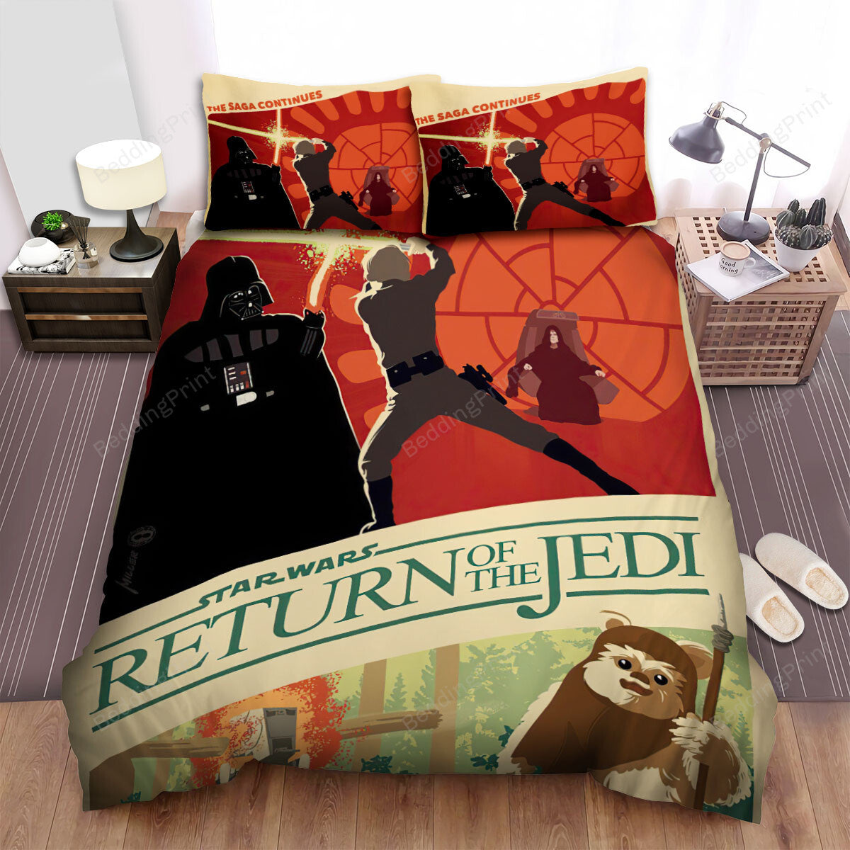 SW Bedding Set SW Return Of The Jedi Vintage Duvet Covers