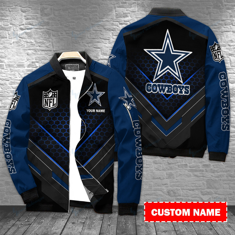 Cowboys Personalized Bomber Jacket BG332