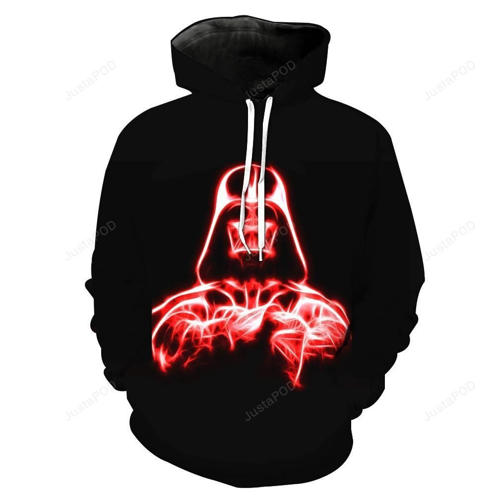 Neon Anakin Skywalker Darth Vader Star Wars 3D All Over Print Hoodie & Zip Hoodie