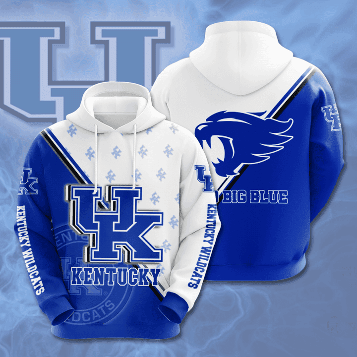 Kentucky Wildcats 3D All Over Print Hoodie & Zip Hoodie