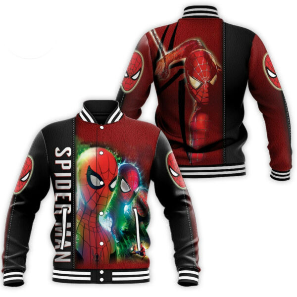 Spider Man No Way Home Gift For Spider Man Fans Baseball Jacket 3 183