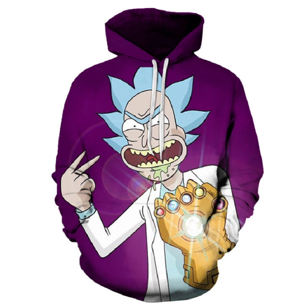 Rick And Morty 3D All Over Print Hoodie & Zip Hoodie