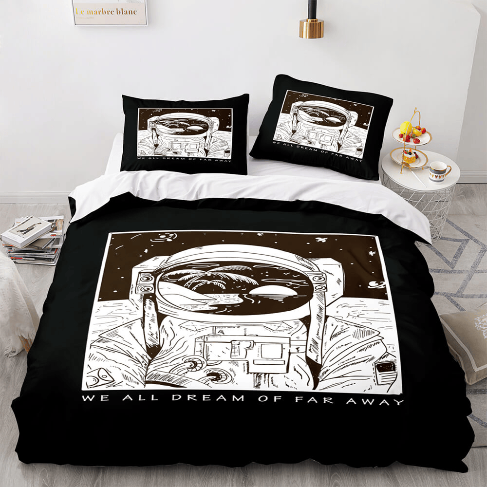 Astronaut Bedding Set We All Dream Of Far Away Duvet Covers