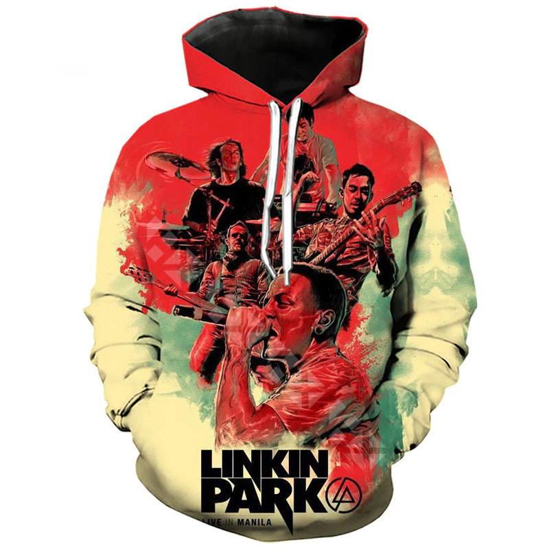 Hoodie Rock Band Linkin Park 3d Print Hoodies Sweatshirt