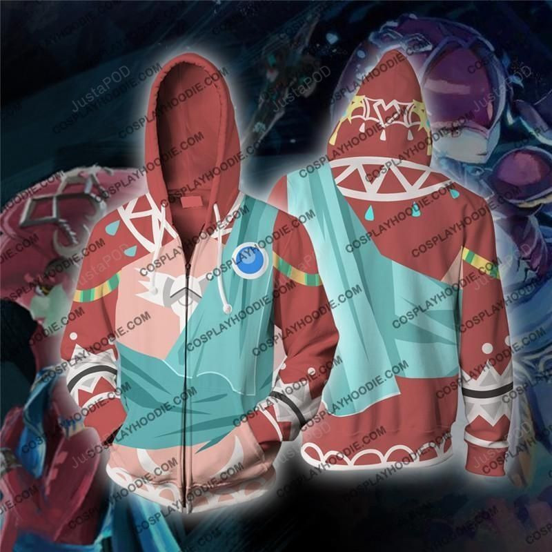 The Legend of Zelda Breath of the Wild Mipha Cosplay 3D All Over Print Hoodie & Zip Hoodie