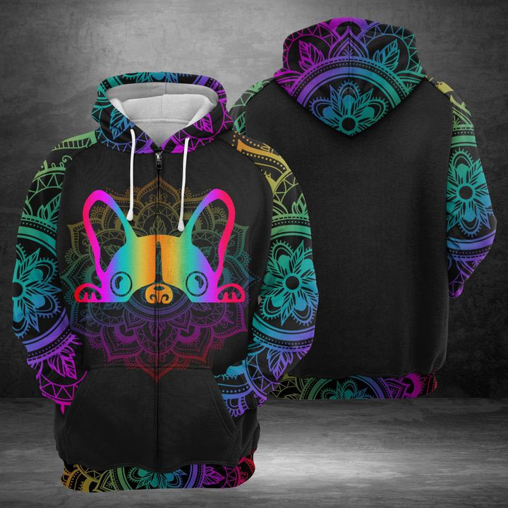 French Bulldog 3D All Over Print Hoodie & Zip Hoodie