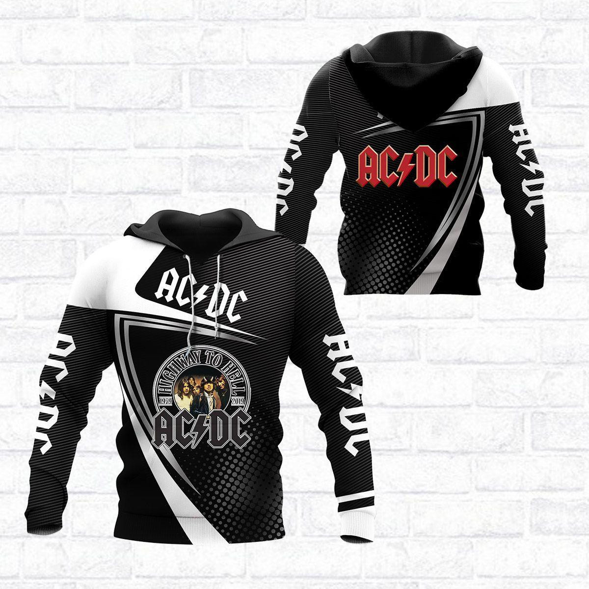Ac/dc Music Band Fan Gift, Acdc Band Highway To Hell All Over Print Hoodie, Zip Hoodie 869
