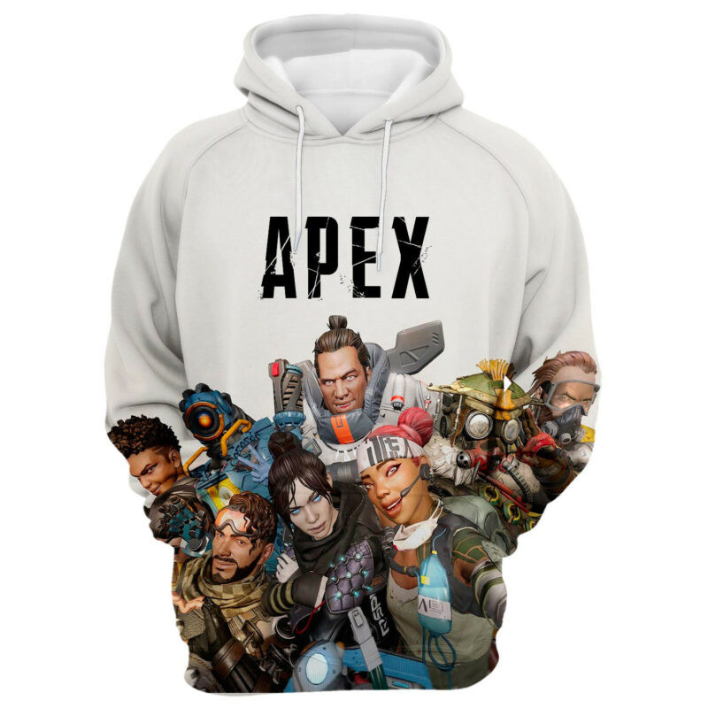 Apex Legends 3d Hoodie Zip Hoodie