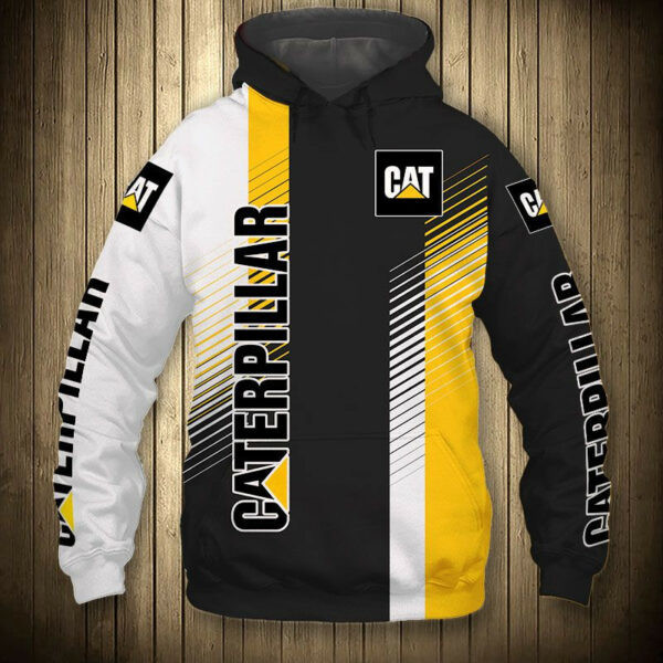 Caterpillar Inc 7k38 Cartoon 3d Hoodie Zip Hoodie 1528