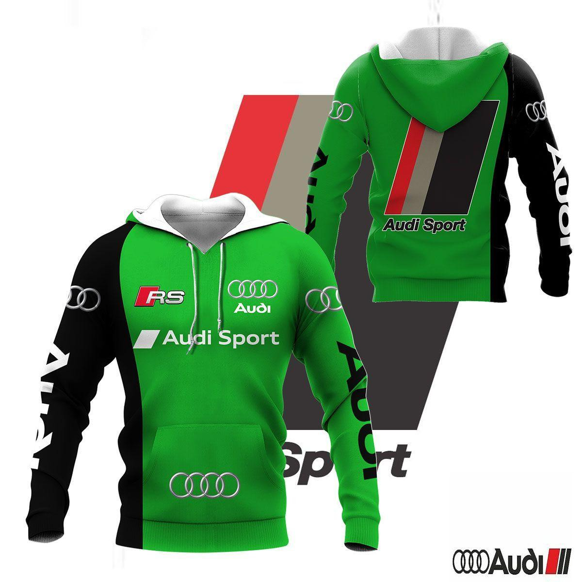Audi Sport Luxury Car 8k337 3d Zip Hoodie Hoodie Ii0