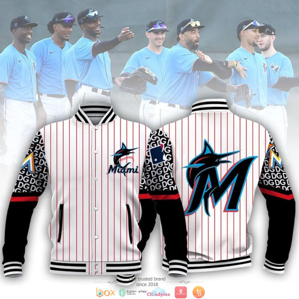 Miami Marlins Baseball Jacket V4