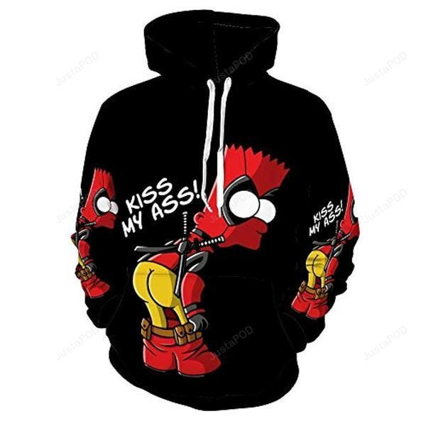 The Simpsons 3d All Over Print Hoodie, Zip-up Hoodie 04