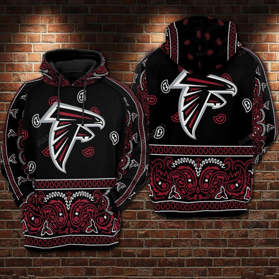 Atlanta Falcons Football Pattern 3D All Over Print Hoodie & Zip Hoodie