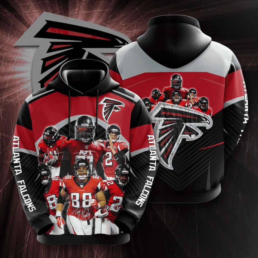 Atlanta Falcons 3D All Over Print Hoodie & Zip Hoodie