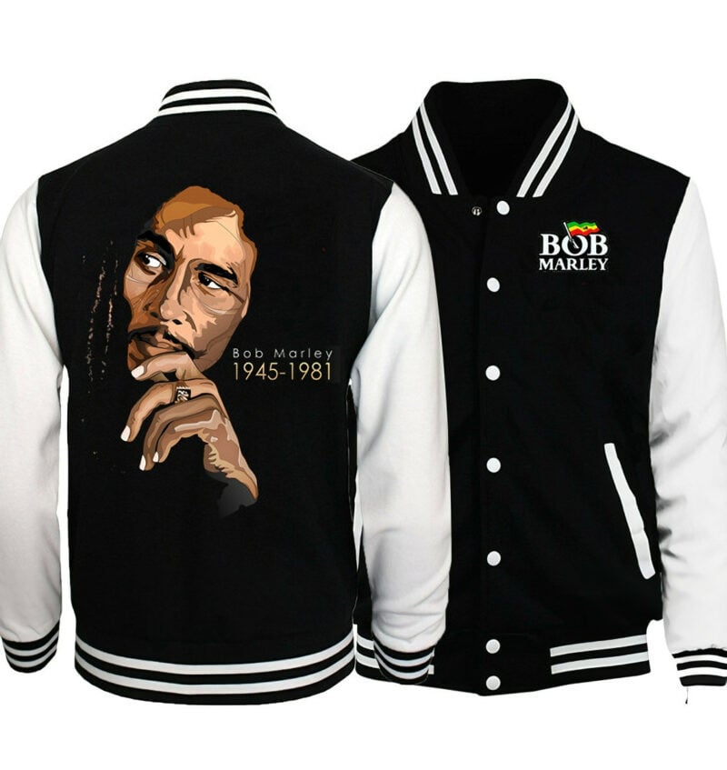 Bob Marley Baseball Jacket