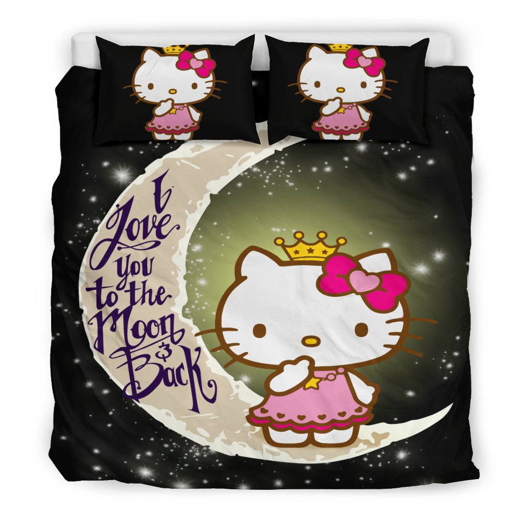 Hello Kitty Bedding Set Hello Kitty Love You To The Moon Duvet Covers