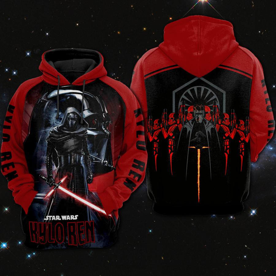 Star Wars Kylo Ren And Stormtrooper All Over Print Hoodie