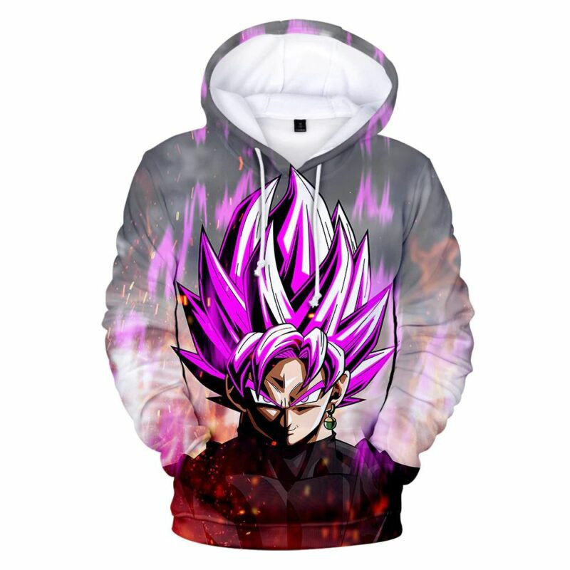 Goku Cartoon Dragon Ball 26 Over Print 3d Hoodie Zip Hoodie