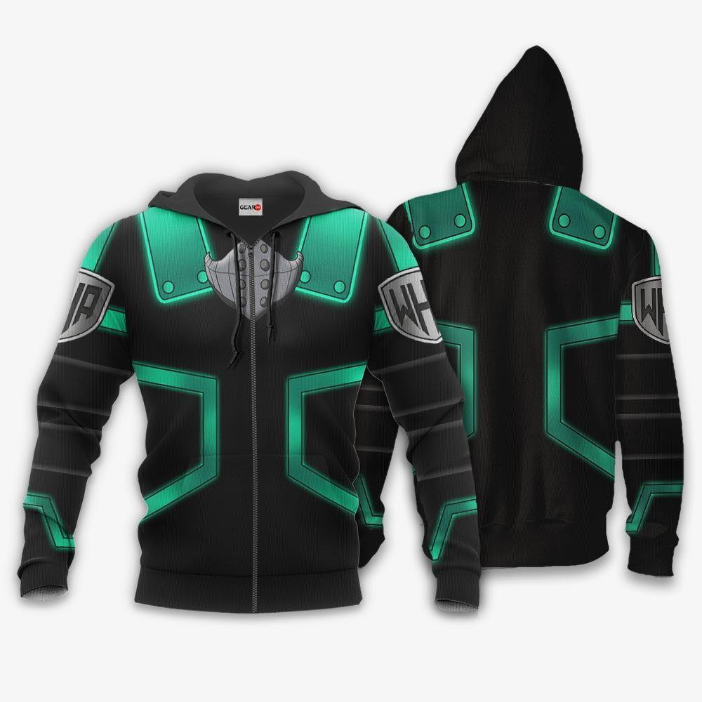 Musketeer Izuku My Hero Academia Anime 2k54   Cartoon 3d Hoodie Zip Hoodie