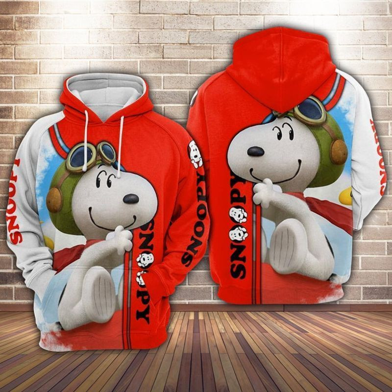 Snoopy Cute Lover 3d Hoodie Zip Hoodie 1040