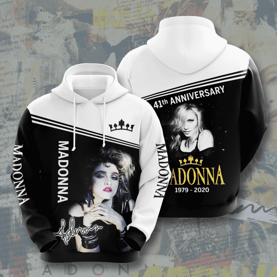 Madonna 3D All Over Print Hoodie & Zip Hoodie