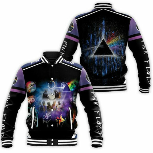 Pink Floyd Wish You Were Here Burning Man Album Cover 6k725 Gift For Fan Baseball Jacket 170