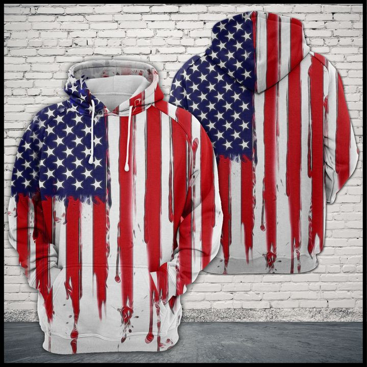 Usa Flag 3D All Over Print Hoodie & Zip Hoodie