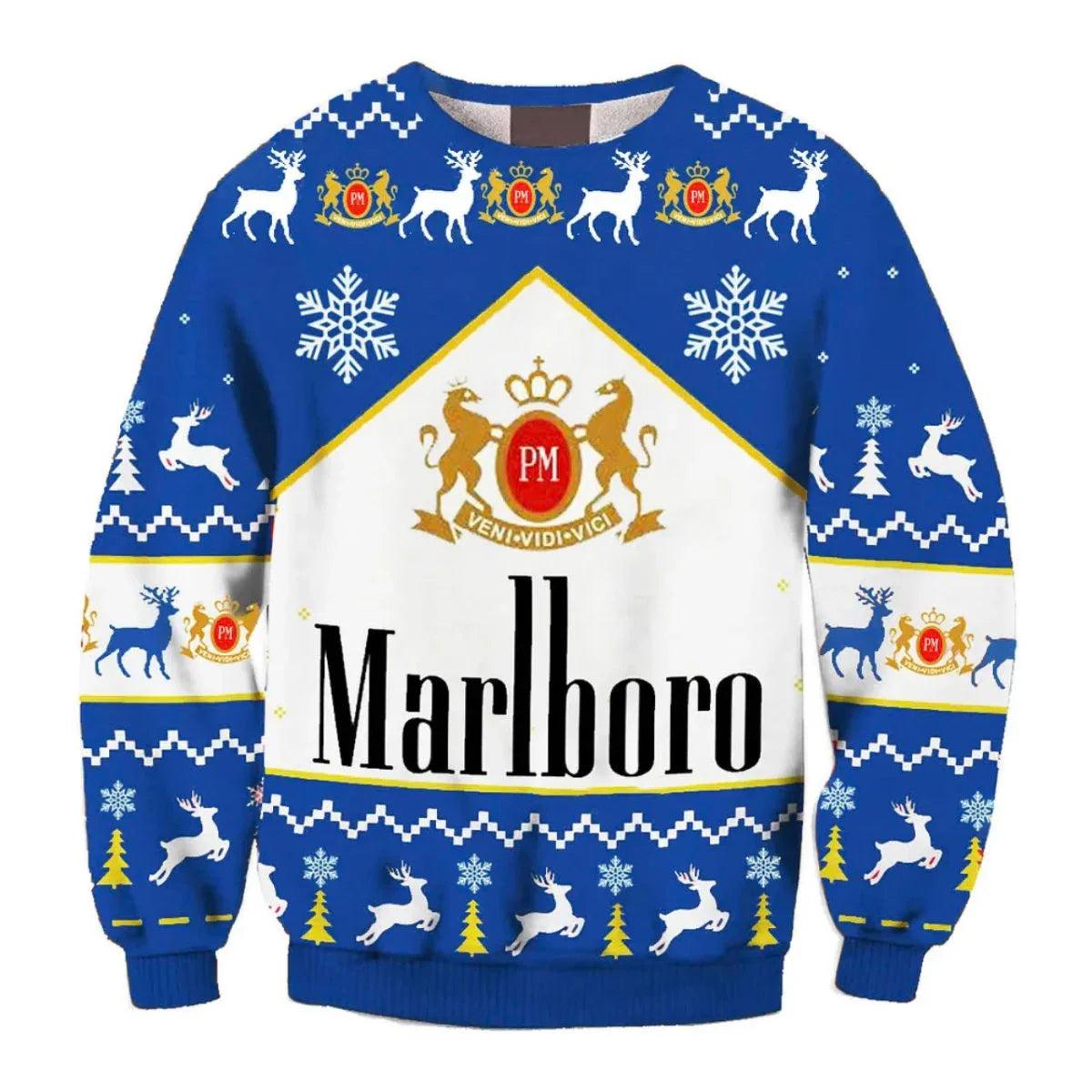 Marlboro Ugly Christmas Sweater