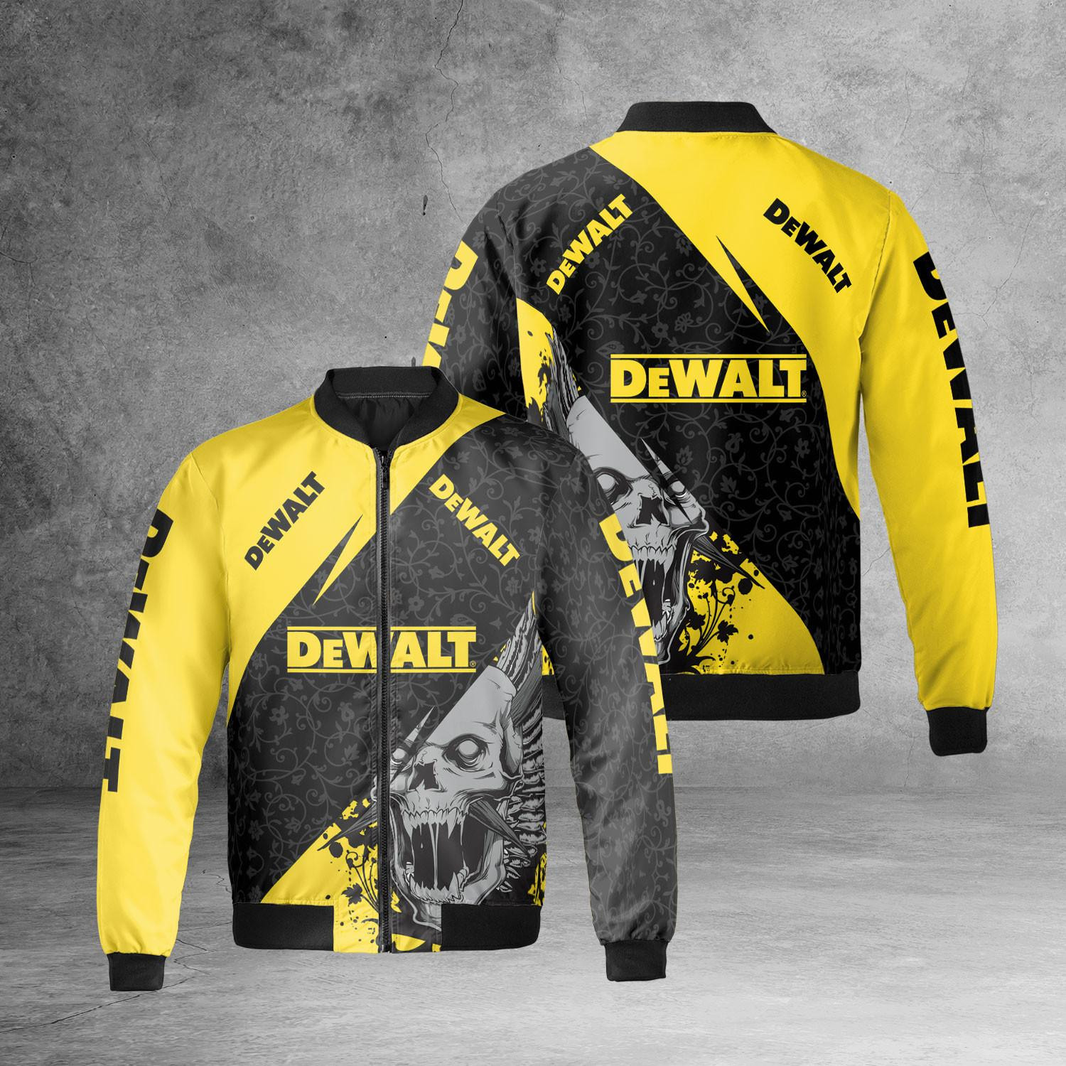 Dewalt Skull Trending Bomber Jacket 463