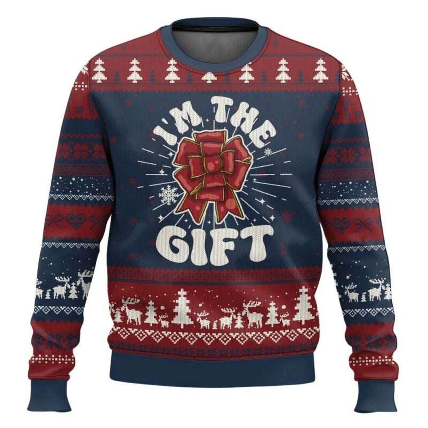 I Am The Gift Ugly Christmas Sweater