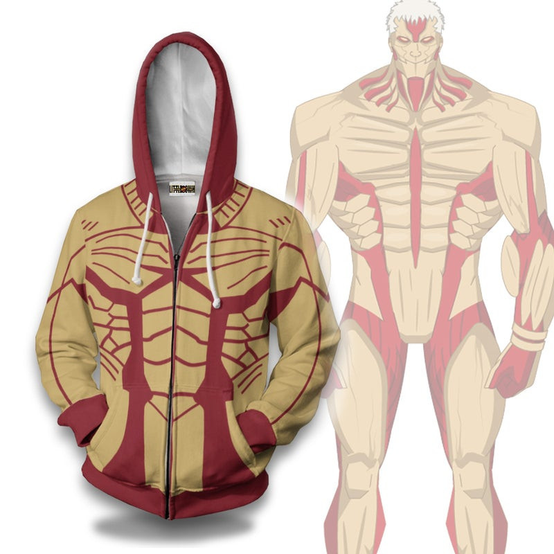 Attack On Titan Armored Titan 3D All Over Print Hoodie & Zip Hoodie