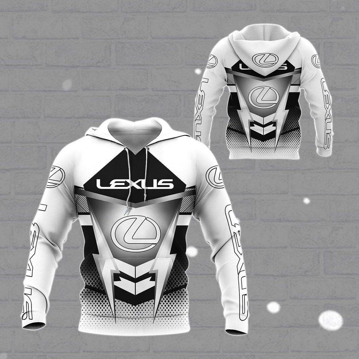 Lexus Shirt 476, 3d Hoodie Zip Hoodie