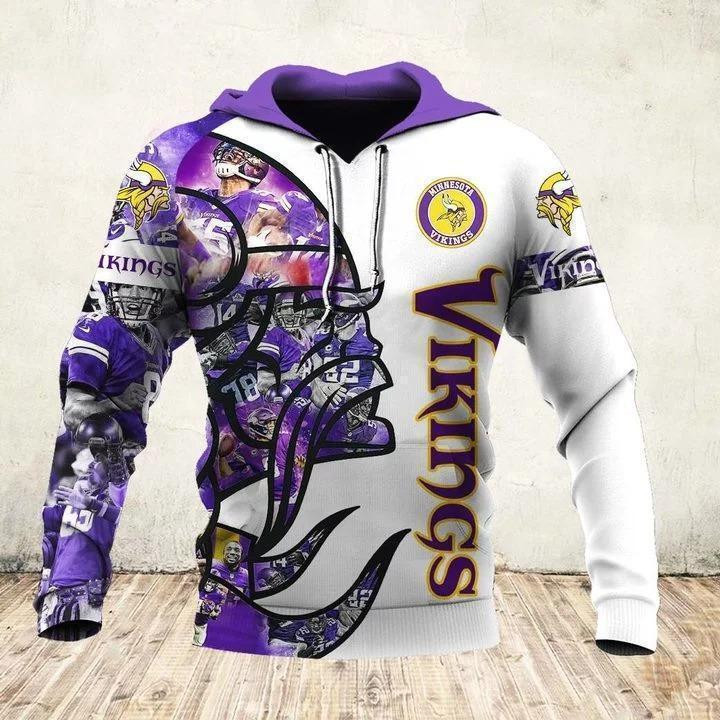 Viking 3D All Over Print Hoodie & Zip Hoodie
