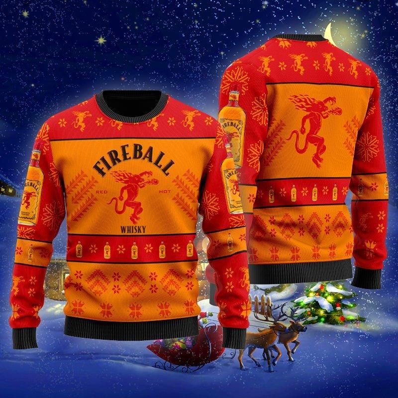 Fireball Xmas Ugly Christmas Sweater