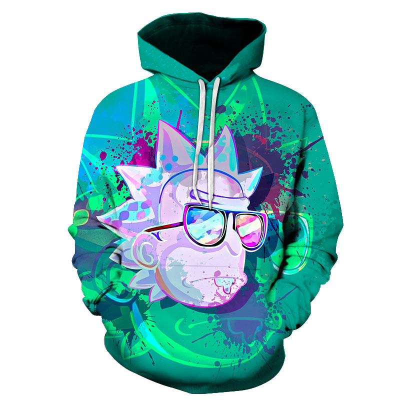 Rick And Morty 3D All Over Print Hoodie & Zip Hoodie