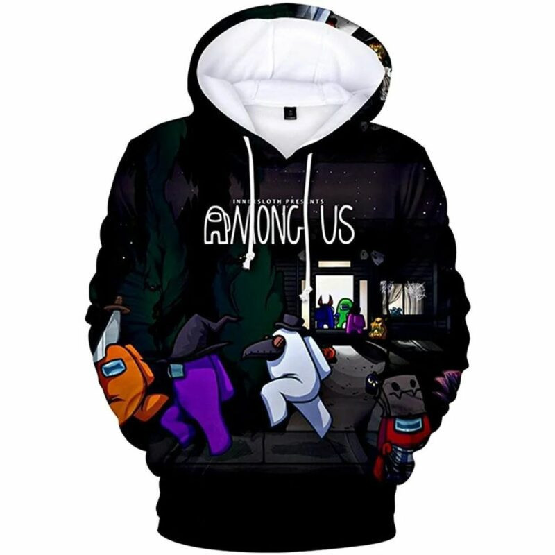 2021 Among Us New Boys Over Print 3d Hoodie Zip Hoodie 6