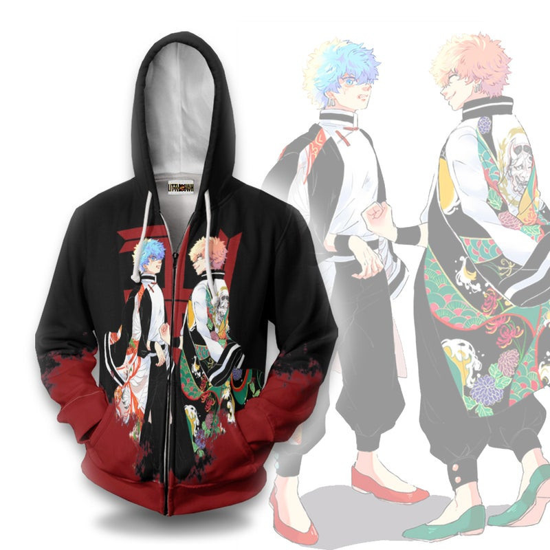 Angry x Smiley 3D All Over Print Hoodie & Zip Hoodie