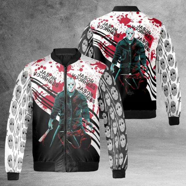 Jason Voorhees No Lives Matter Bomber Jacket 442 19