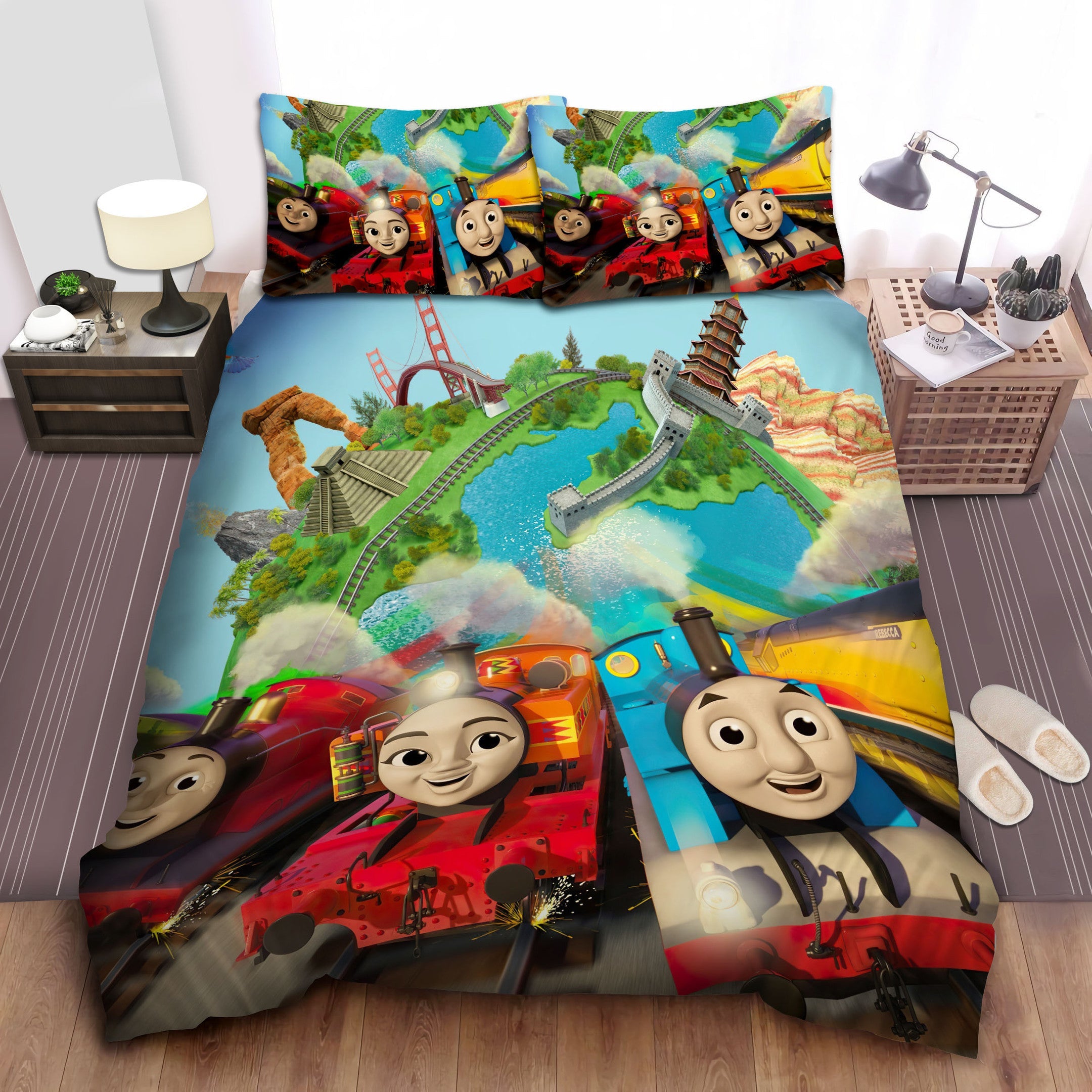 Thomas Train Bedding Set Thomas Train World Wonders Duvet Covers