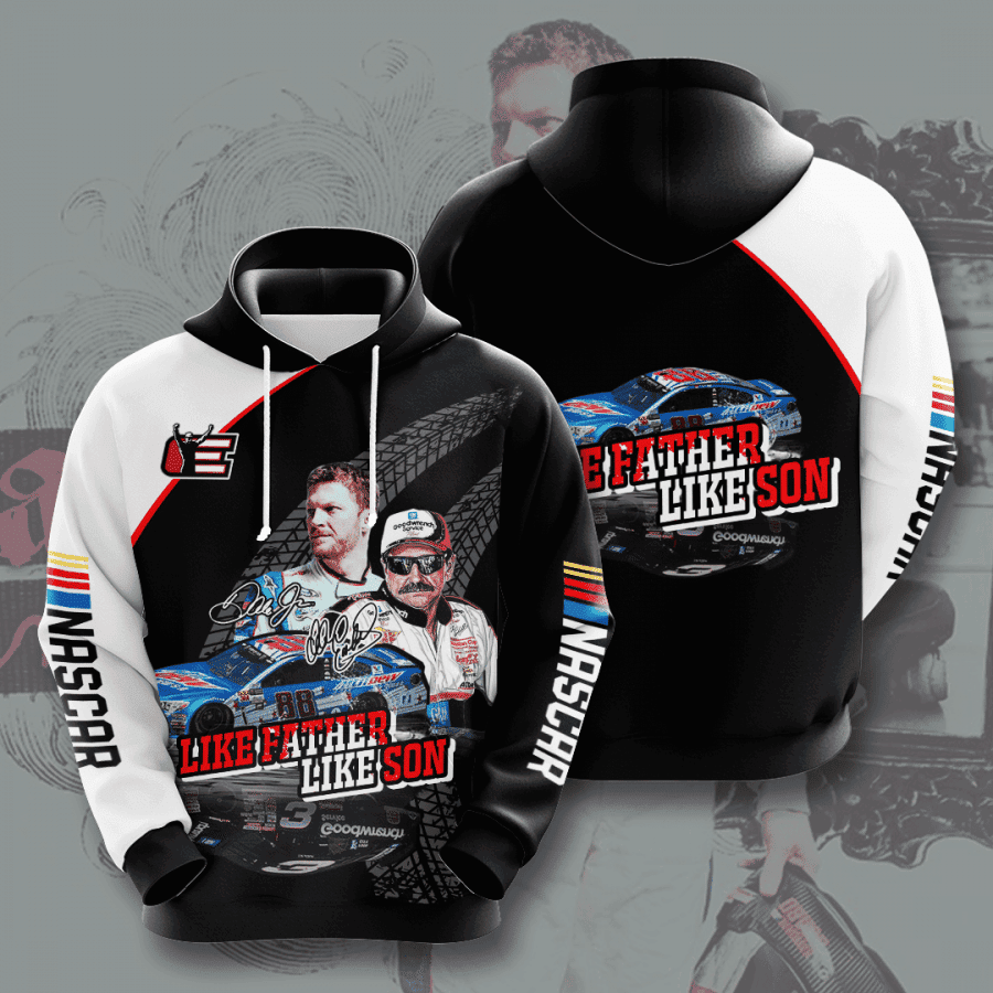 Dale Earnhardt 3D All Over Print Hoodie & Zip Hoodie