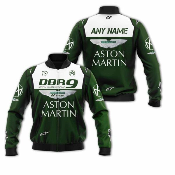 Personalized Aston Martin Racing Dbr9 Bomber Jacket 859 81