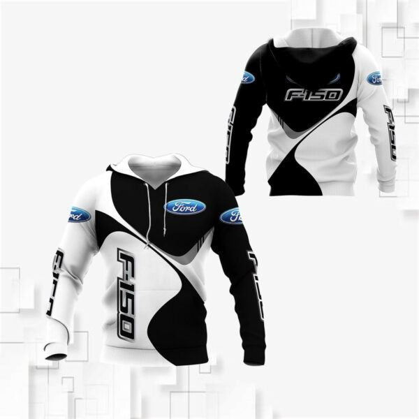 Ford F150 Shirt 333, 3d Hoodie Zip Hoodie 1559