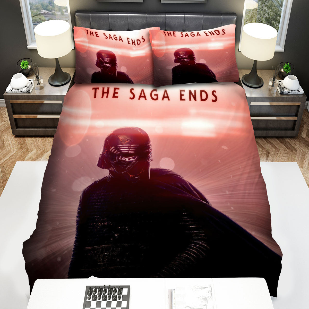 SW Bedding Set Villain The Saga Ends Duvet Covers Black