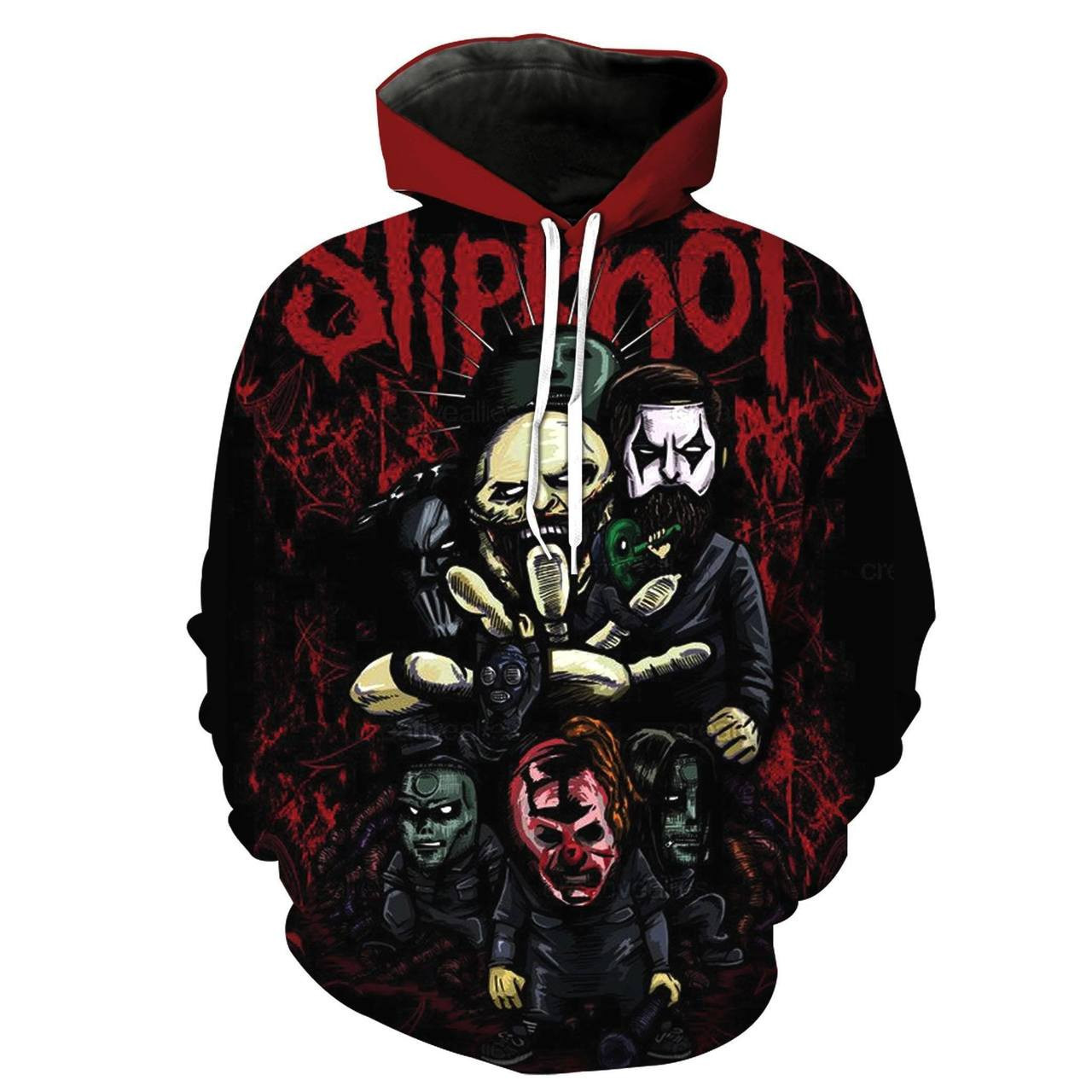 Slipknot 3D All Over Print Hoodie & Zip Hoodie