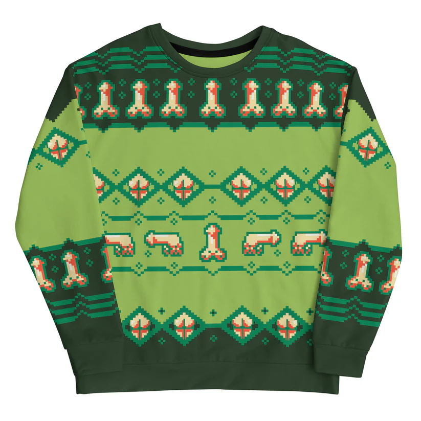 2025 Dicks and Butts Ugly Christmas Sweater