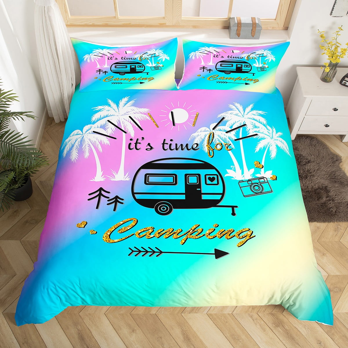 Camping Bedding Set It’s Time For Camping Duvet Covers