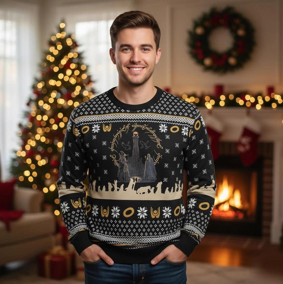 LOTR Ugly Christmas Sweater